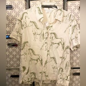 Horse Linen Shirt